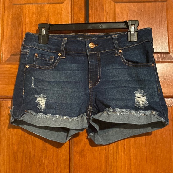 Celebrity Pink Pants - Celebrity Pink Distressed Jean Shorts